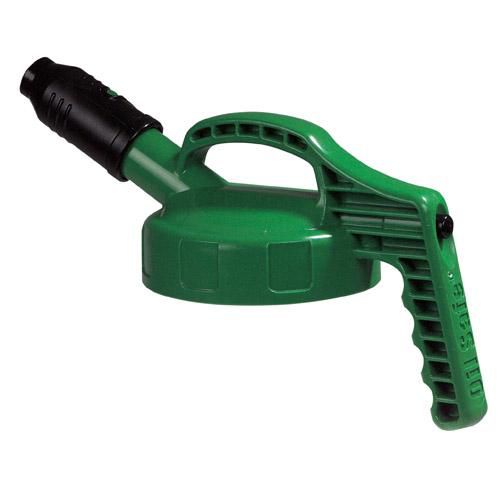 OilSafe Mid Green Stumpy (Wide) Spout Lid - 100505 - RelaWorks